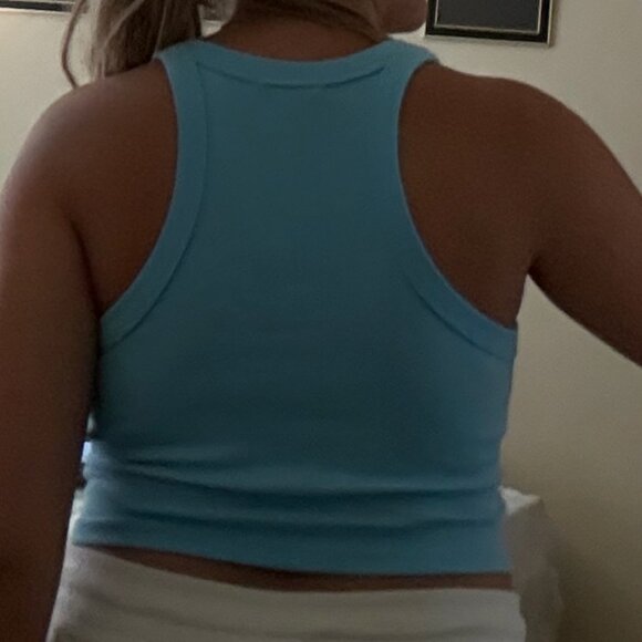 Bozzolo Ribbed Racerback Tank Top - Picture 4 of 6